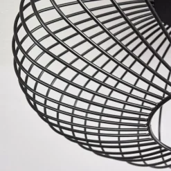 Plafonnier Wemude Noir, 1 lumière