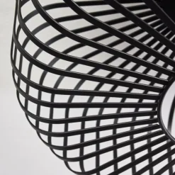 Plafonnier Wemude Noir, 1 lumière