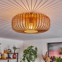 Plafonnier Wemude Ocre, 1 lumière