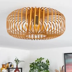 Plafonnier Wemude Ocre, 1 lumière