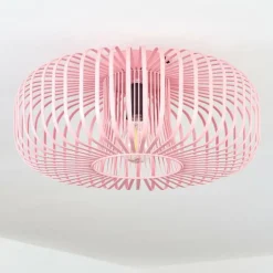 Plafonnier Wemude Rose, 1 lumière