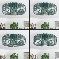 Plafonnier Wemude Vert, 1 lumière