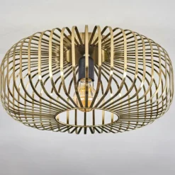 Plafonnier Wemude Vieux laiton, 1 lumière