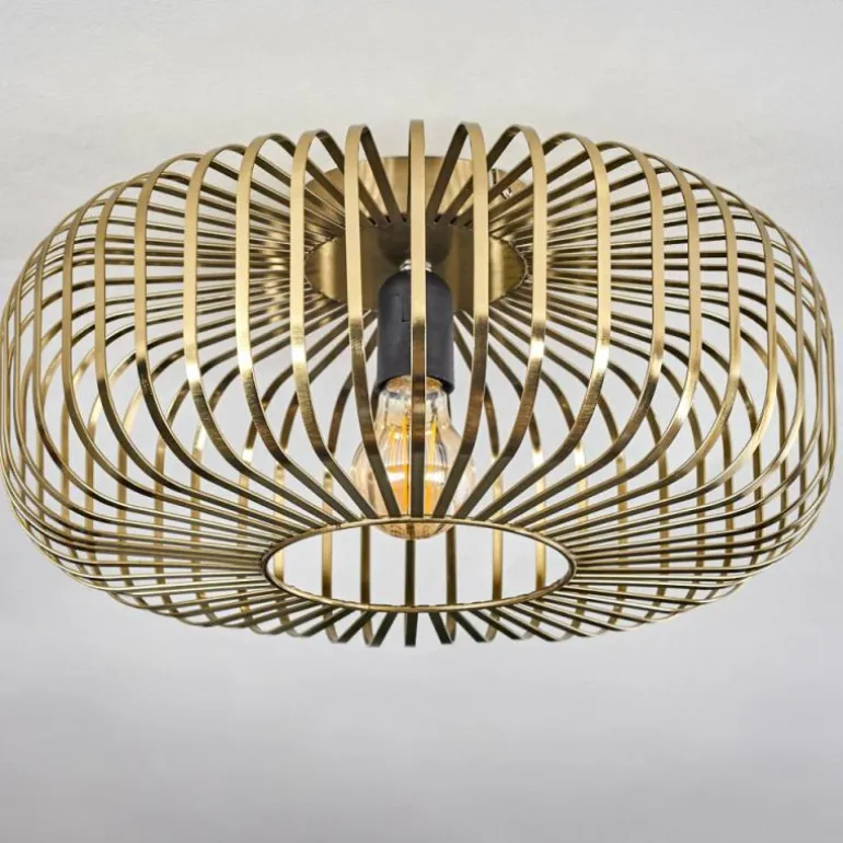 Plafonnier Wemude Vieux laiton, 1 lumière