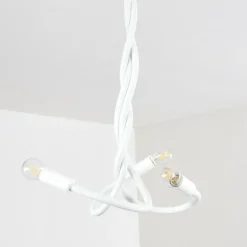 Plafonnier Wertach Blanc, 3 lumières