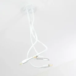 Plafonnier Wertach Blanc, 3 lumières