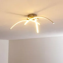 Plafonnier Wikon LED Nickel mat, 3 lumières