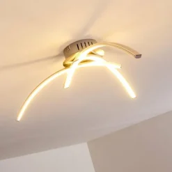 Plafonnier Wikon LED Nickel mat, 3 lumières