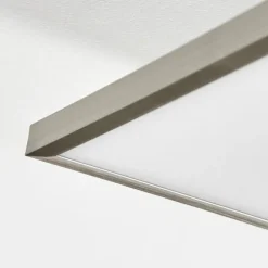 Plafonnier Wimmarp LED Chrome, Nickel mat, 1 lumière