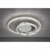 Plafonnier Wofi ALBERTA LED Aluminium brossé, 1 lumière