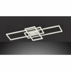 Plafonnier Wofi MARY LED Aluminium brossé, 1 lumière