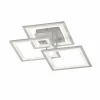 Plafonnier Wofi MODESTO LED Argenté, 3 lumières