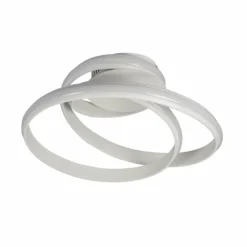 Plafonnier WOFI TESS LED Blanc, 1 lumière