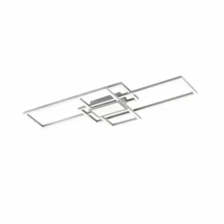 Plafonnier Wofi-Leuchten ZENIT LED Nickel mat, 1 lumière