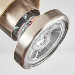 Plafonnier Yometchen LED Nickel mat, 3 lumières