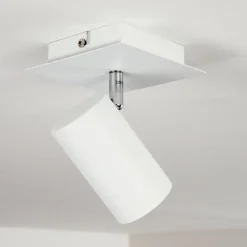 Plafonnier Zuoz Blanc, 1 lumière