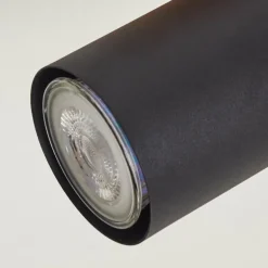 Plafonnier Zuoz Bois clair, 1 lumière