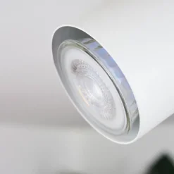 Plafonnier Zuoz Bois clair, 1 lumière