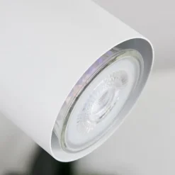 Plafonnier Zuoz Bois clair, 3 lumières