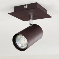 Plafonnier Zuoz Rouille, 1 lumière