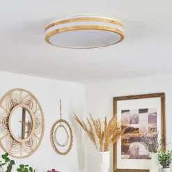 Plafonnier Zurzach LED Écru, Blanc, 1 lumière