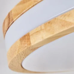 Plafonnier Zurzach LED Écru, Blanc, 1 lumière