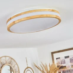 Plafonnier Zurzach LED Écru, Blanc, 1 lumière