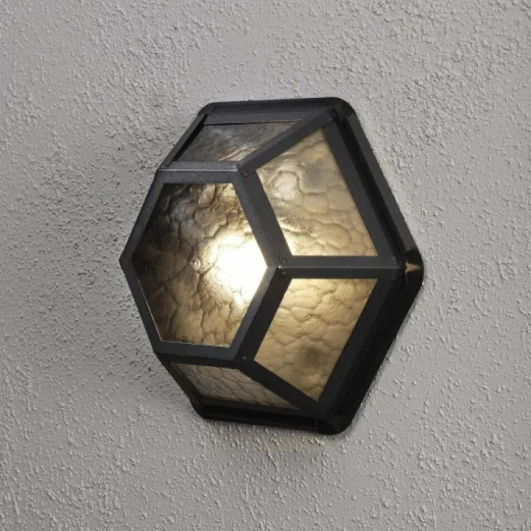 Plafonnier/Applique murale Konstmide Castor Noir, 1 lumière