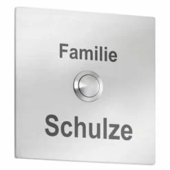 Plaque de sonnette CMD Acier inoxydable