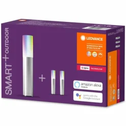 Plots lumineux, set d'extension LEDVANCE SMART+ Gris, 3 lumières