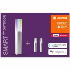 Plots lumineux, set d'extension LEDVANCE SMART+ Gris, 3 lumières
