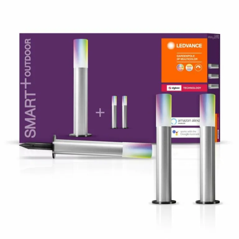 Plots lumineux, set d'extension LEDVANCE SMART+ Gris, 3 lumières