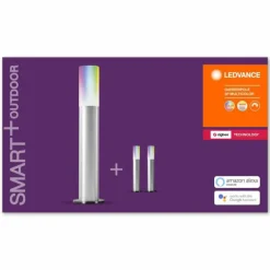 Plots lumineux, set d'extension LEDVANCE SMART+ Gris, 3 lumières