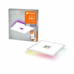 Plus Applique murale / Plafonnier Luminaires Ledvance LED Blanc, 1 lumière, Changeur de couleurs