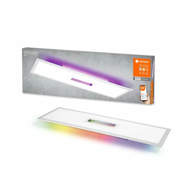 Plus Applique murale / Plafonnier Luminaires Ledvance LED Blanc, 1 lumière, Changeur de couleurs