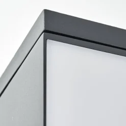 Pocilgas Lampe murale d´extérieur, Spot mural LED Anthracite, 1 lumière, Détecteur de mouvement