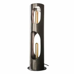 Pocinho Lampadaire, Lampe à poser Noir, 2 lumières