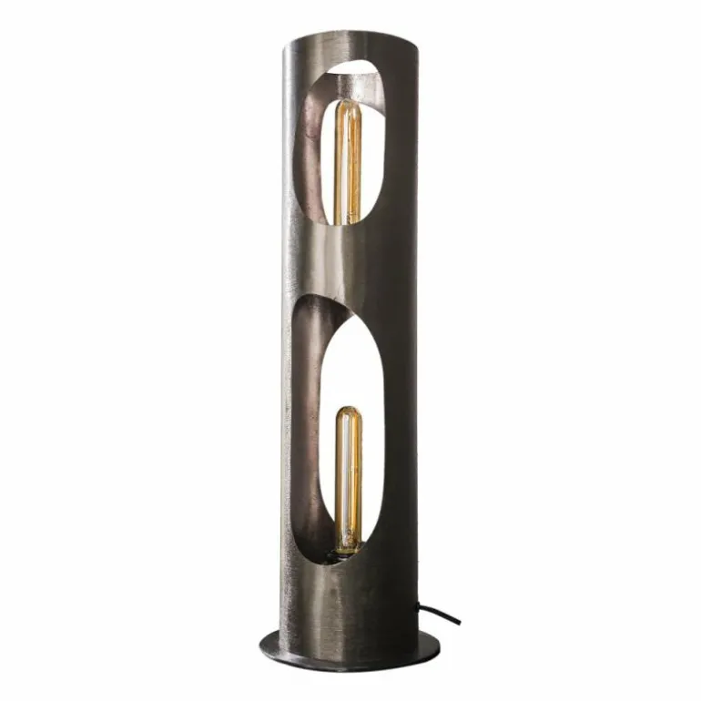 Pocinho Lampadaire, Lampe à poser Noir, 2 lumières