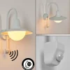 Pohei Lampe murale d´extérieur Blanc, 1 lumière, Détecteur de mouvement