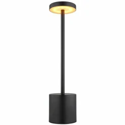 Polina Lampe à poser Luminaires Globo Lighting LED Noir, 1 lumière