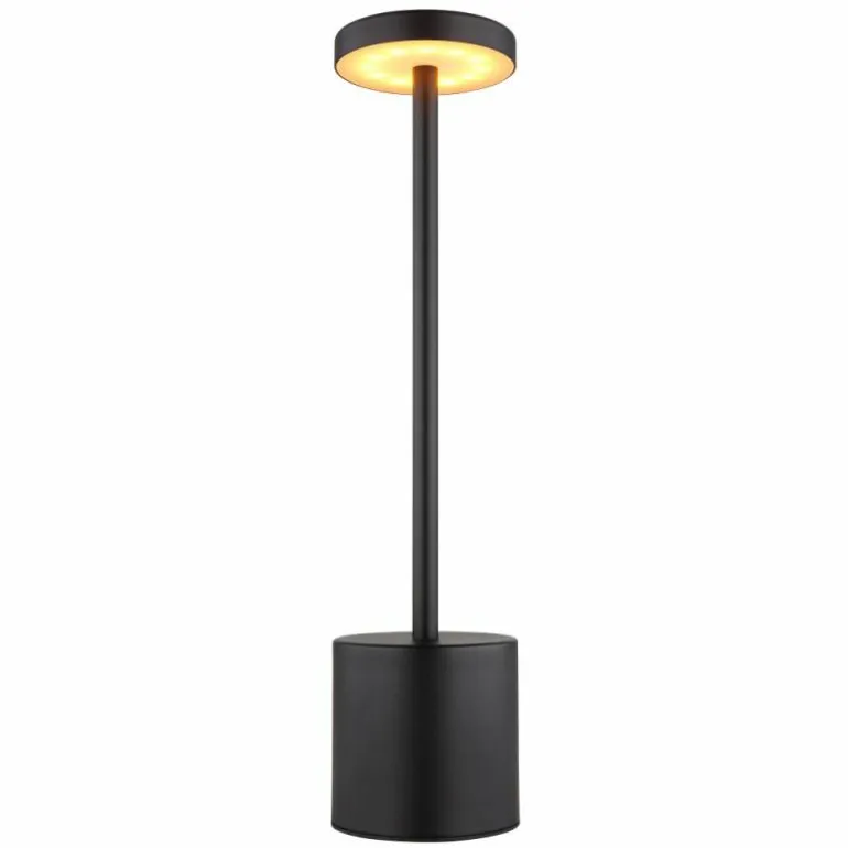 Polina Lampe à poser Luminaires Globo Lighting LED Noir, 1 lumière