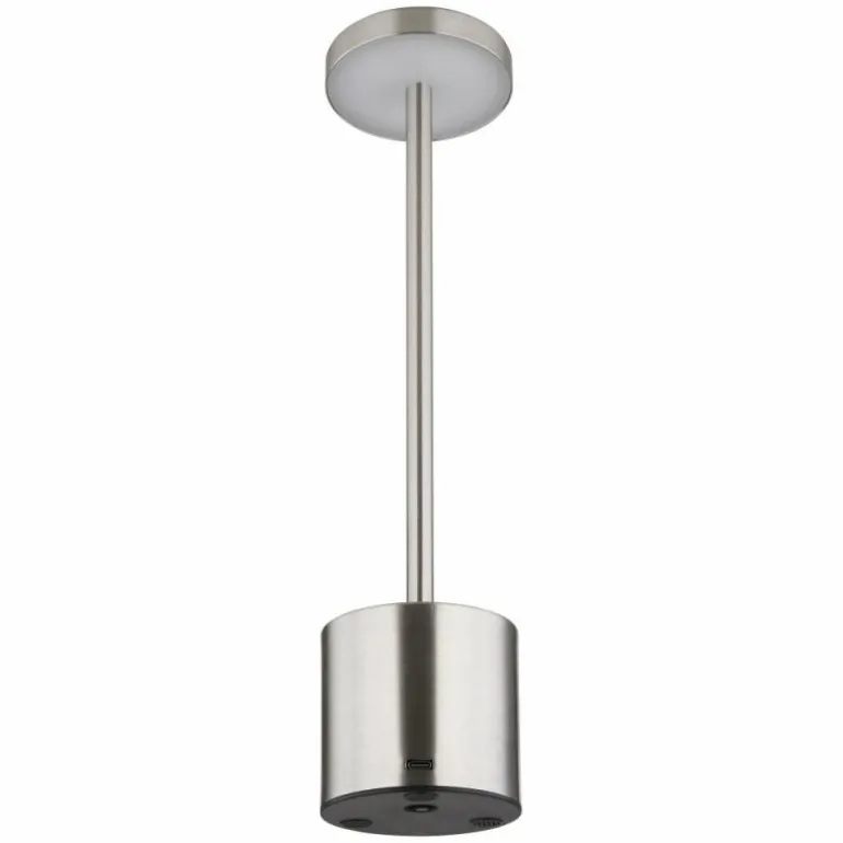 Polina Lampe à poser Luminaires Globo Lighting LED Nickel mat, 1 lumière