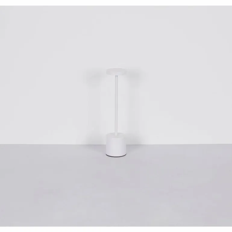 Polina Lampe à poser Luminaires Globo Lighting LED Nickel mat, 1 lumière