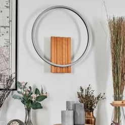 Pompu Applique murale LED Écru, Noir, 1 lumière