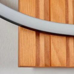 Pompu Applique murale LED Écru, Noir, 1 lumière