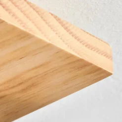 Pompu Plafonnier LED Écru, Noir, 1 lumière