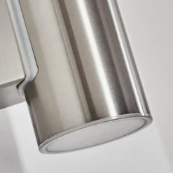Popoyan Lampe murale d´extérieur, Applique murale LED Nickel mat, 2 lumières