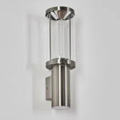 Popoyan Lampe murale d´extérieur, Applique murale LED Nickel mat, 2 lumières