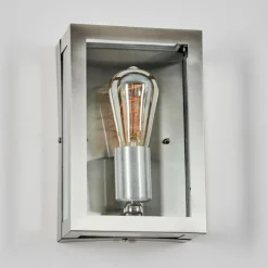 Porsheden Lampe murale d´extérieur, Applique murale Argenté, 1 lumière