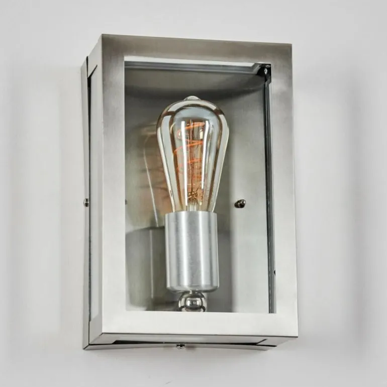 Porsheden Lampe murale d´extérieur, Applique murale Argenté, 1 lumière